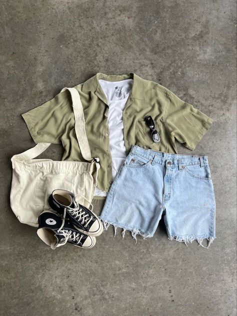 Masc Summer Outfits, Gents Shoes, Cool Outfit Ideas, Versatile Clothing, Summer Outfits 2024, Cropped Button Down, Cool Outfit, Daily Outfit Inspiration, Guys Clothing Styles