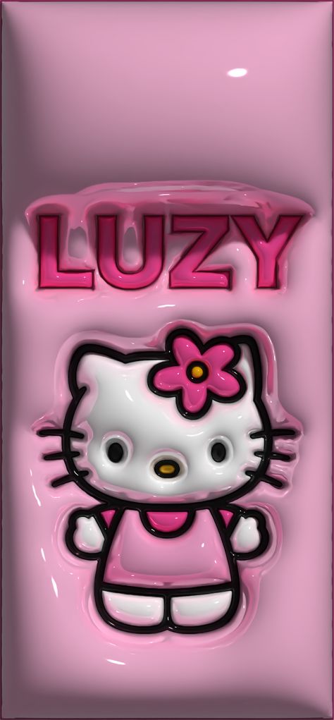 Kitty Phone Wallpaper, Girly Graphic Design, Sanrio Matching, Hello Kitty Phone Wallpaper, Wallpaper Unique, Nail Art Printer, 3d Wallpaper Cute, Hello Kitty Phone, Pretty Wallpaper Ipad