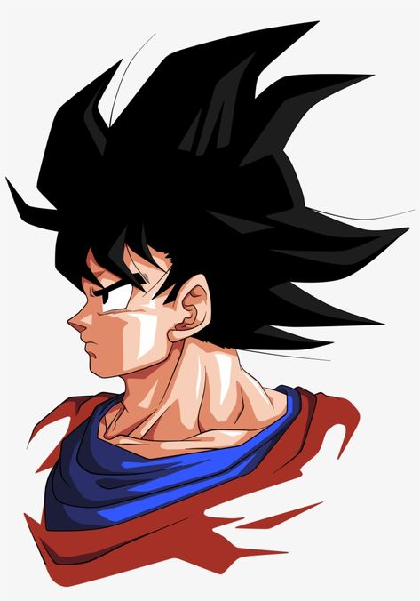 Dragon Ball Face, Goku Tattoo, Goku Face, Side View Of Face, Ball Pictures, Saga Dragon Ball, Goku Drawing, Goku Wallpaper, Plane Design