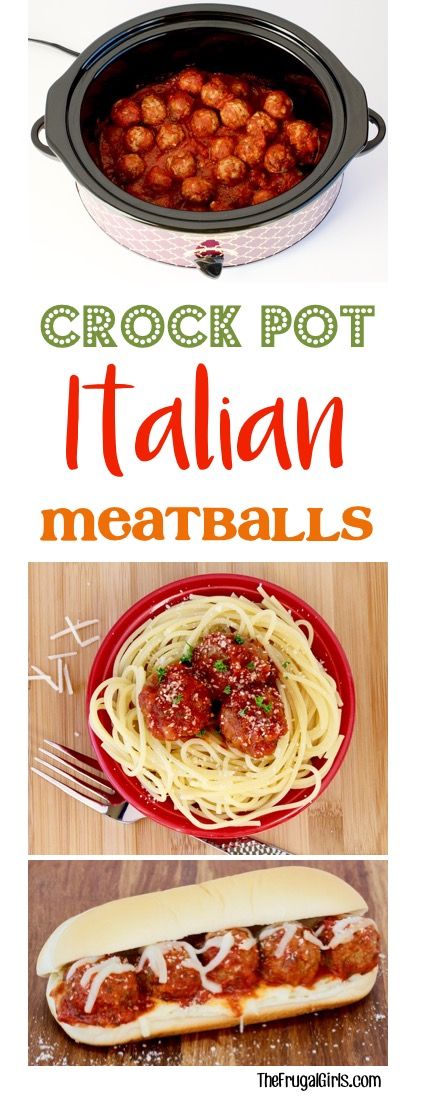 Easy Crock Pot Italian Meatballs! {Quick Prep} - The Frugal Girls Easy Slow Cooker Dinner, Crock Pot Italian, Meatball Recipes Crockpot, Crockpot Appetizers, Italian Meatballs Recipe, Appetizer Meatballs, Crock Pot Meatballs, Slow Cooker Meatballs, Paleo Crockpot