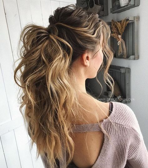 ponytail hairstyles #weddinghair #ponytails #wedding #hairstyles #ponytail #weddinghairstyles Ponytail Hairstyle Ideas, Tail Hairstyle, High Ponytail Hairstyles, Hoco Hair Ideas Ponytail, Ponytail Hairstyle, Messy Ponytail, Hoco Hairstyles, A Ponytail, Hoco Hair Ideas