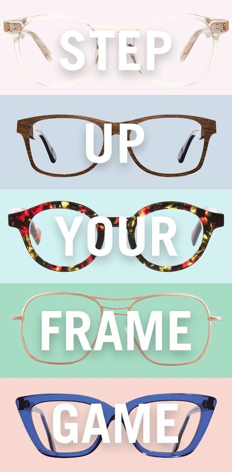 6 Glasses That Will Step Up Your Frame Game | Optician marketing, Glasses inspiration, Glasses shop