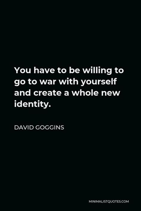 David Goggins Inspiration, David Goggins Discipline, Going To Work Quotes, Identity Quotes Inspiration, Never Finished David Goggins, Taking Souls David Goggins, David Higgins Quotes, David Goggins Aesthetic, Self Identity Quotes