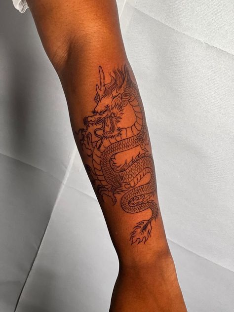 Dragon Tattoo Top Of Arm, Chinese Dragon Arm Tattoo Women, Inner Arm Dragon Tattoo, Dragon On Forearm Tattoo, Patchwork Dragon Tattoo, Dragon Tattoo For Women Forearm, Dragon Tattoo Inner Arm, Dragon On Arm Tattoo, Dragon Forearm Tattoo Women