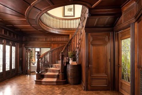 Foyer Staircase, Windsor Ontario, Mansions For Sale, Mansion Interior, Real Estate Photography, Staircase Design, Home Loans, House Inspo, Ontario Canada