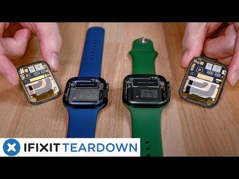 Apple Watch Series 7 Teardown Wearable Electronics, Apple Watch Series 7, Big Battery, New Apple Watch, Apple Watch Faces, Wearable Tech, Technology Trends, Apple Ios, Apple Watch Series