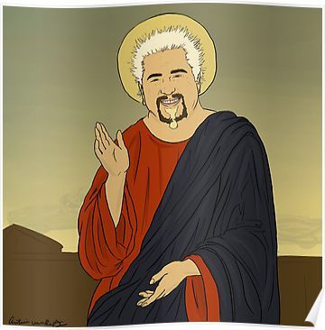 Guy Fieri Costume, This Is Fine Meme, Twilight Quotes, Guy Fieri, Jesus Tshirts, Vertical Poster, Jesus Art, Watercolor Texture, Man Alive