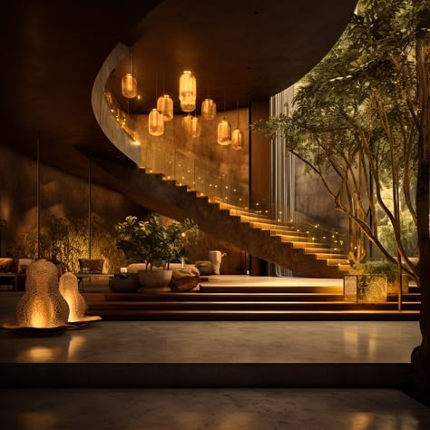 Luxury Stairs, Tropical Architecture, Dream Life House, Casual Luxury, Mansion Interior, Dream House Rooms, Home Building Design, Luxury Homes Dream Houses, Dream House Interior