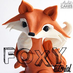 Woodland Cakes, Model Tutorial, Fox Cake Toppers, Fox Cake, Woodland Theme Baby, Fox Birthday, Woodland Cake, Cake Topper Tutorial, Fondant Animals