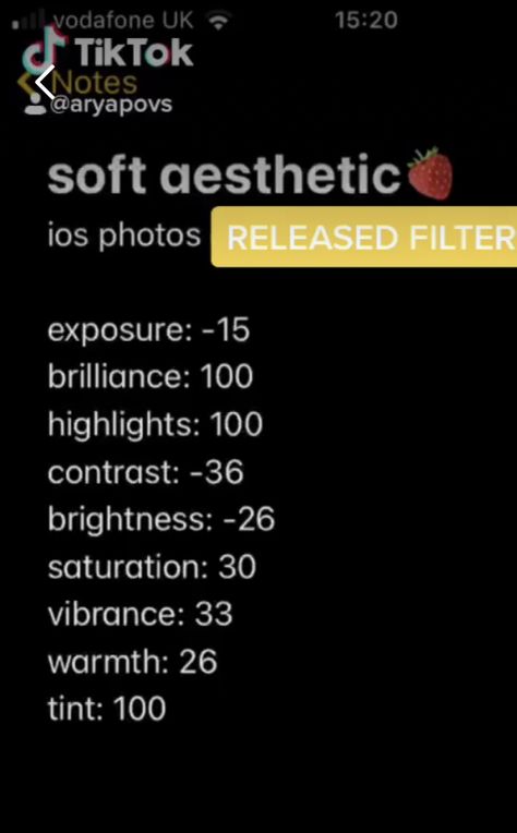 Aesthetic Photo Filter Iphone, Vintage Aesthetic Filter, Aesthetic Camera Settings Iphone, How To Edit Soft Aesthetic Photos, 70s Aesthetic Filter, Soft Filter Camera Roll, Ios Photo App, Ios Photos, Filters For Pictures