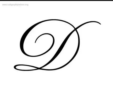 D letter D Alphabet Tattoo, Lowercase D Tattoo, The Letter D Tattoo, Small D Tattoo Letter, Letter D Tattoo Design, D Signature Ideas, D Cursive, Letter D Tattoo, D Letter Design