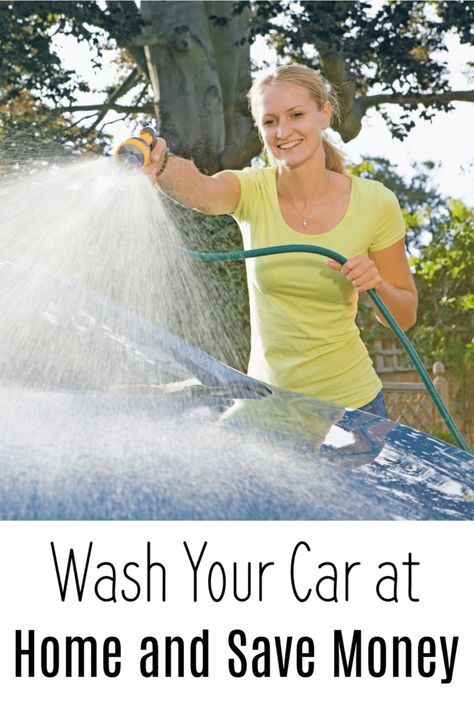 Learn how to wash your car at home and save that money. By using some everyday items and a little common sense, you can clean your car better than your local body shop ever could. Grease Remover, Setting Up A Budget, Car Wash Soap, Car Wash Brushes, Car Washing, Clean Your Car, Cloth Wipes, Living Ideas, Living Tips