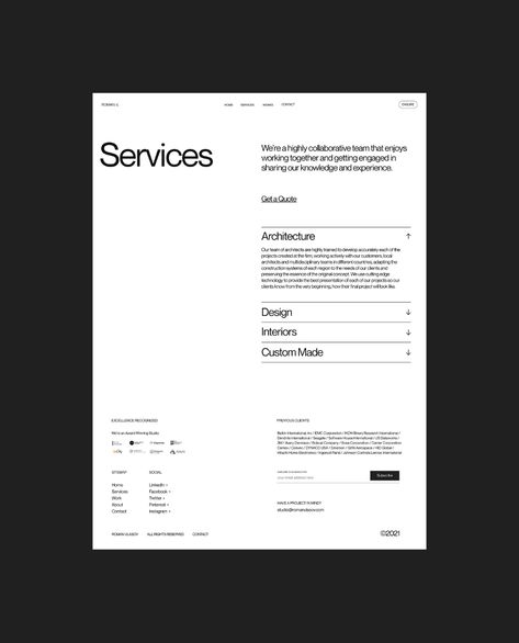 Roman Vlasov - Architecture Studio on Behance Grid Graphic Design, Roman Vlasov, Document Design, Design Sites, Business Invoice, Invoice Design, Logo Creator, Brand Architecture, 타이포그래피 포스터 디자인