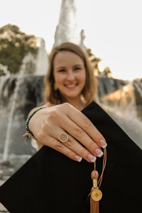 Class Ring Photoshoot, Grad Rings College, Senior Pictures With Class Ring, Aggie Graduation Pictures, Baylor Graduation Pictures, Columbia University Graduation Pictures, College Grad Group Photos, Baylor University Class Ring, Senior Rings