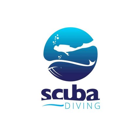 Scuba Diving Logo, Dive Logo, Diving Logo, S Letter, Logo Symbol, Creative Logo, Logo Color, Color Theory, Scuba Diving