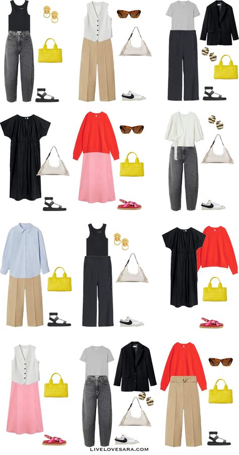 Ten Tips for a Summer Holiday Packing List - livelovesara Summer Holiday Packing, Japan Outfit Summer, Japan Summer Outfit, Holiday Packing List, Outfit Ideas Midsize, Holiday Capsule Wardrobe, Japan Summer, Capsule Wardrobe Casual, Holiday Outfits Summer