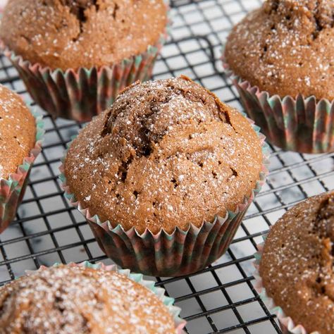 Cocoa Powder Muffins Recipe Cocoa Powder Muffins, Recipes With Cocoa Powder, Puff Pastry Cookies, Easy Breakfast Dishes, Pear Muffins, Cocoa Powder Recipes, Muffin Papers, Hershey Cocoa, Baking Cocoa