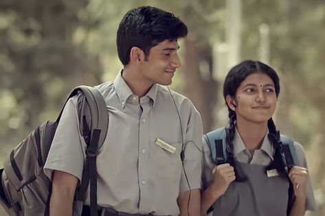 Mudhal Nee Mudivum Nee Movie Images, Mudhal Nee Mudivum Nee Wallpaper, School Love Couple Images, School Love Couple, Vijay Samantha, Love Couple Images Hd, Drawings Of Love, Insta Edits, Cute Drawings Of Love