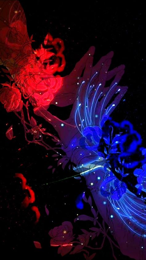 Blue Spider Lily Wallpaper, Lily Wallpaper, Red Spider Lily, Image Moto, Spider Lily, Gothic Wallpaper, Red Lights, Anime Backgrounds Wallpapers, Iphone Wallpaper Themes