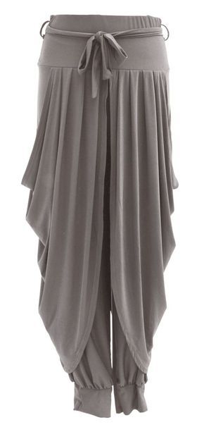 Ladies Womens Lagenlook Layering Dhoti Tie Drape Pleated Loose Baggy Boho Harem Ali Baba Trouser Pants Leggings Joggers (One Size, Burgundy): Amazon.co.uk: Clothing Clothes Layering, Ladies Trousers, Ali Baba, Morning Post, Salwar Kamiz, Baggy Clothes, Morning Inspiration, Fancy Pants, Grey Pants