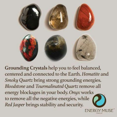 Grounding crystals Grounding Crystals, Crystal Power, Crystals Healing Properties, Tourmalinated Quartz, Crystal Therapy, Crystal Healing Stones, Crystal Magic, Crystal Meanings, Rocks And Gems