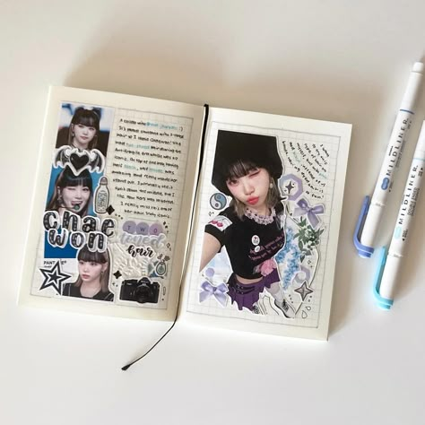 kpop journal • Instagram Journal Without Pictures, Journal Spreads Aesthetic, K Pop Journal Ideas, Kpop Journal Aesthetic, Seventeen Journal, Kpop Journal Stickers, Mini Journaling, Lyrics Journal, Calligraphy Journaling