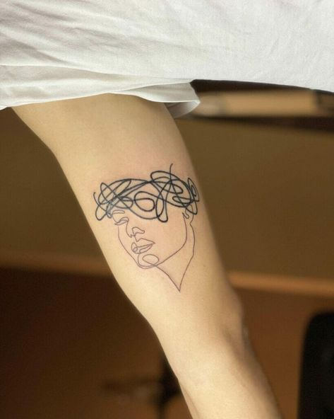 https://outsons.com/best-adhd-tattoo-ideas-that-will-blow-your-mind/ Add Tattoo Ideas, Mind Blowing Tattoos, Add Tattoos, Add Tattoo, Losing My Mind Tattoo, Therapy Tattoos, Lined Tattoos, Therapist Tattoo Ideas, Busy Mind Tattoo