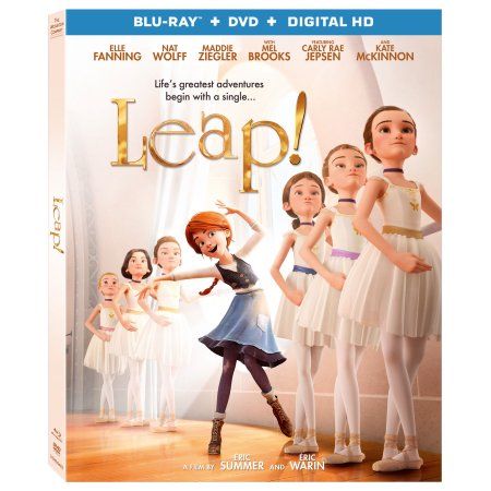 Leap! (Blu-ray + DVD +Digital HD) Leap Movie, Ballerina Film, Famous Inventors, The Karate Kid, Dane Dehaan, Dance Movies, Carly Rae Jepsen, Kate Mckinnon, Dance Training