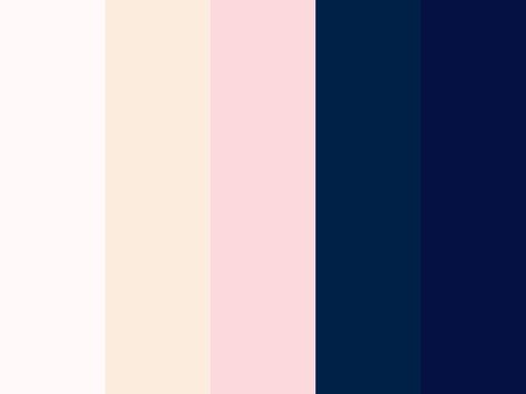 Navy blush vintage by bryllupsblog Navy, blush, chic, pastel, pink, vintage, wedding Wedding Colors Gold, Wedding Colors Navy, Pink And Navy Wedding, Navy Blush Weddings, Navy And Blush Wedding, Vintage Wedding Colors, Vintage Color Palette, Wedding Postcards, Navy And Blush