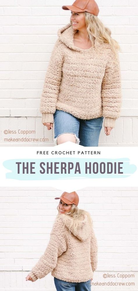 Crochet Hoodies, Crochet Jumper Pattern, Crochet Shorts Pattern, Crochet Mitts, Crochet Sweater Design, Crochet Bottoms, Crochet Hoodie, Crochet Jumper, Hoodie Pattern