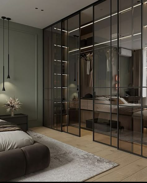 Bedroom Interior Design Luxury Master Suite, Luxury Bedroom Design Master Suite, Dream Closet Design, Bedroom Interior Design Luxury, Luxury Closets Design, Bedroom Door Design, Interior Design Your Home, Bedroom Closet Design, Luxury Bedroom Master