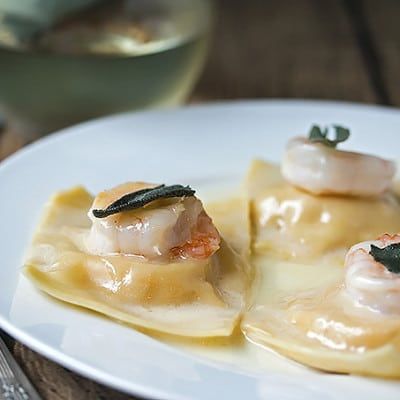 Rob Feenie’s Butternut Squash Ravioli recipe from The Cactus Club Fried Sage, Cactus Club, Squash Ravioli, Butternut Squash Ravioli, Homemade Ravioli, Ravioli Recipe, Truffle Oil, Fresh Pasta, Homemade Pasta