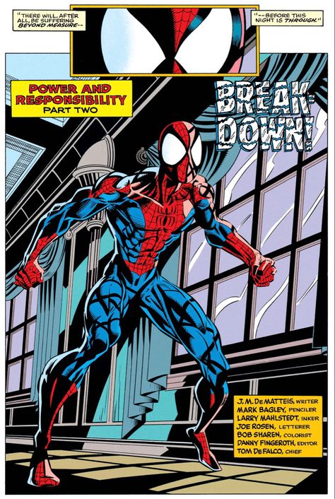 Marvel Spiderman Comic, Spiderman Comic Covers, Spiderman Comic Books, Mark Bagley, John Romita Jr, Spiderman Art Sketch, Spiderman Artwork, Spiderman Pictures, The Amazing Spider Man