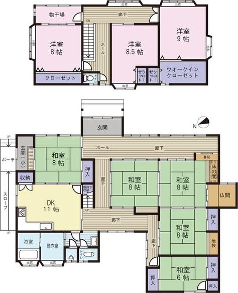 Traditional Japanese Mansion Floor Plans, Japanese Estate Layout, Japanese Mansion Floor Plan, Japanese Traditional House Floor Plans, Traditional Japanese House Layout, Traditional Japanese Mansion, Japanese Style House Plans, Japanese House Layout, Japanese Mansion