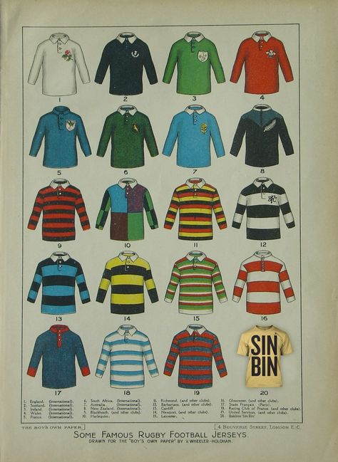 Evolution of the SIN BIN tee..... Style College, Rowing Blazers, Ivy League Style, Ivy Style, Estilo Preppy, Rugby Union, Rugby Jersey, Rugby League, Rowing