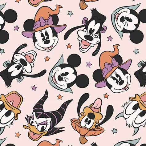 These Halloween Prints Will Get This Not-So-Scary Party Started Disney's Halloween Treat, Disney World Aesthetic, Starting An Etsy Business, Disney Account, Japon Illustration, Halloween Wallpaper Iphone, Halloween Illustration, Halloween Monster, Disney Party