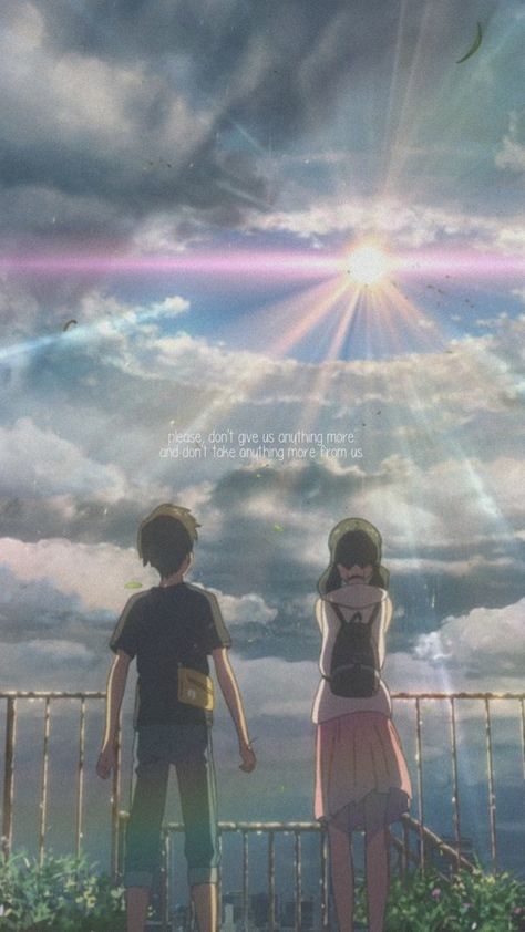 Makoto Shinkai Movies, Tenki No Ko, Sky Anime, Anime Quotes Inspirational, Anime Soul, Cute Doodles Drawings, Aesthetic Stuff, Anime Artwork Wallpaper, Manga Love