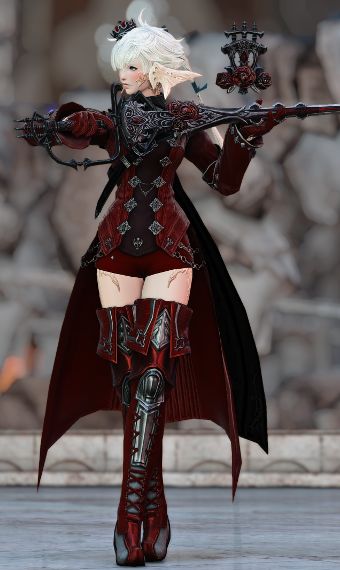 Princess of Roses | Eorzea Collection Knightcore Fashion, Ffxiv Mods, Ffxiv Outfits, Drag Outfits, It Takes Two To Tango, Ff14 Glamour, Ffxiv Character, Glam Ideas, Video Game Outfits