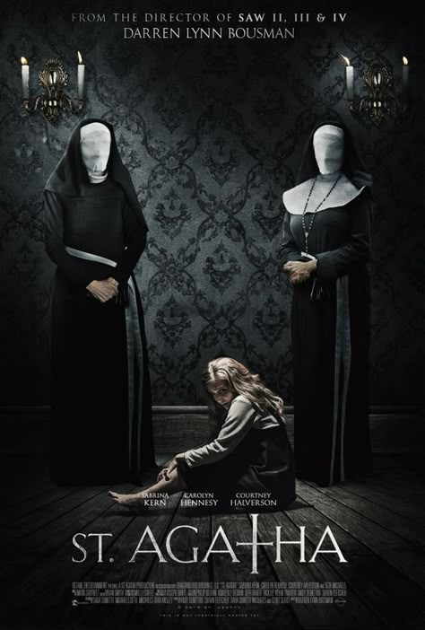 St. Agatha (2018) Scary Movies To Watch, St Agatha, Top Horror Movies, Horror Movies List, Saint Agatha, Film Thriller, Night Film, The Maze Runner, رعب نفسي