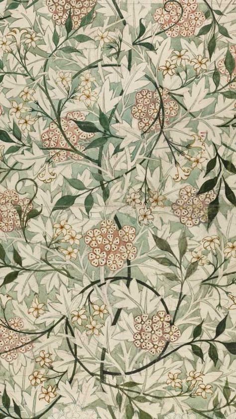 60+ Ideas of Aesthetic Floral Wallpaper for iPhone - The Mood Guide Museum Wallpaper, Boho Scarves, William Morris Prints, Summer Artwork, Wallpaper And Icons, William Morris Wallpaper, Backgrounds For Iphone, Posters To Print, Nature Illustrations