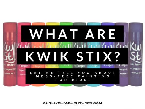 What Are Kwik Stix Paint Sticks? Trash Card Game, Mess Free Painting, Paint Sticks, Poker Game, Card Games For Kids, Poker Games, Painted Sticks, Family Game Night, Family Games