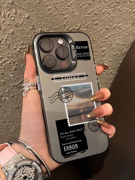 1pc Personality & Fashion Stamp Pattern Anti-Drop Phone Case For Iphone 11 12 13 14, 11pro Max, 12pro Max, 13pro Max, 14pro Max, Xr, 15, 15pro, 15pro Max, Samsung SeriesI discovered amazing products on SHEIN.com, come check them out! Apple Iphone Accessories, Retro Phone Case, Bling Phone Cases, Iphone Case Collection, Giveaway Gifts, Girly Phone Cases, Iphone Obsession, Pretty Phone Cases, Stylish Phone Case