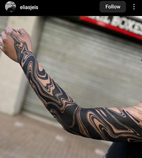 Swirl Tattoo, Black Line Tattoo, Organic Tattoo, Blackout Tattoo, Arm Sleeve Tattoos, Best Tattoo Designs, Black Ink Tattoos, Abstract Tattoo, Cover Up Tattoos