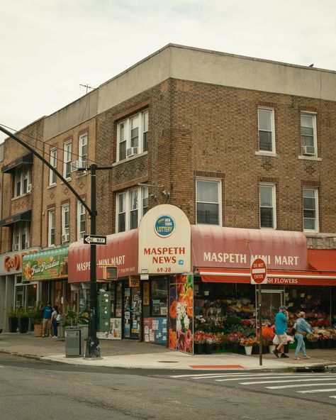 Maspeth News vintage sign in Maspeth, Queens, New York Queens New York, Rail Transport, White Car, Hotel Motel, City Car, Image House, Gas Station, City Skyline, New Vintage