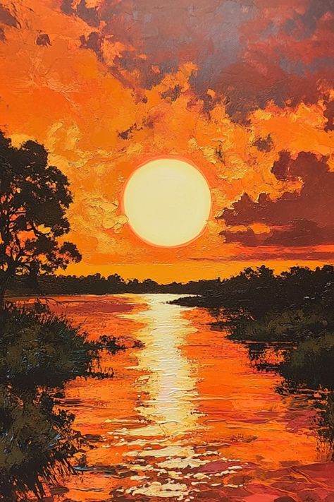 Orange Sky Symbolic Meaning (Energy and Danger) Paintings With Deep Meaning, Orange Symbolism, Orange Galaxy, Attracted To Someone, Red Orchids, Galaxy Painting, Orange Sky, Deep Meaning, Red Sky