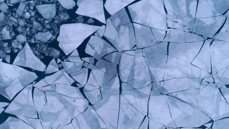 Aerial top view of cracked ice floes. Drone shot flying up over melting ice Stock Footage #AD ,#cracked#ice#floes#Aerial Types Of Mermaids, Ice Aesthetic, Ice Texture, Pole Nord, Ice Art, B Roll, Motion Backgrounds, Ice Melting, Top View