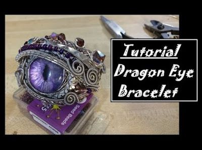 Wire Wrapped Dragon, Journal Crafts, Free Jewellery Making Tutorials, Wire Wrapping Techniques, Wire Wrapping Diy, Bijoux Fil Aluminium, Wire Wrapped Bangles, Wire Jewelry Tutorial, Custom Eyes