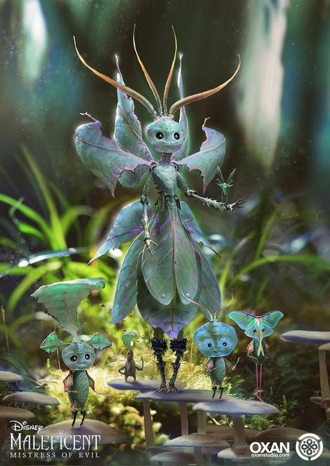 Evil Concept Art, 2d Character Design, Ethereal Forest, Maleficent Mistress Of Evil, Maleficent Disney, Monster Board, Mistress Of Evil, Fairytale Creatures, Fairy Folk