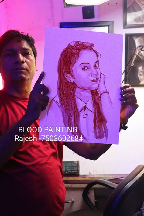 🎨💉 Explore the unique and thought-provoking world of Blood Painting. This unconventional art form challenges the norms, evoking strong emotions and pushing the boundaries of creativity. It's not just about the aesthetic appeal, but also the deep connection between the artist and their work. Join us as we delve into this fascinating realm of art. #BloodPainting #ArtUnconventional #PushingBoundaries Blood Painting, Unconventional Art, Strong Emotions, Pushing Boundaries, Deep Connection, The Deep, Portrait Painting, Thought Provoking, Art Forms