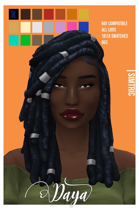 Mens Dreads, Short Dreads, Sims Stories, Sims 4 Black Hair, Sims 4 Cc Folder, Sims 4 Dresses, Sims 4 Mm, Sims 4 Characters, Sims Hair